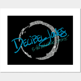 Decibel Jones & The Absolute Zeroes (Blue) Posters and Art